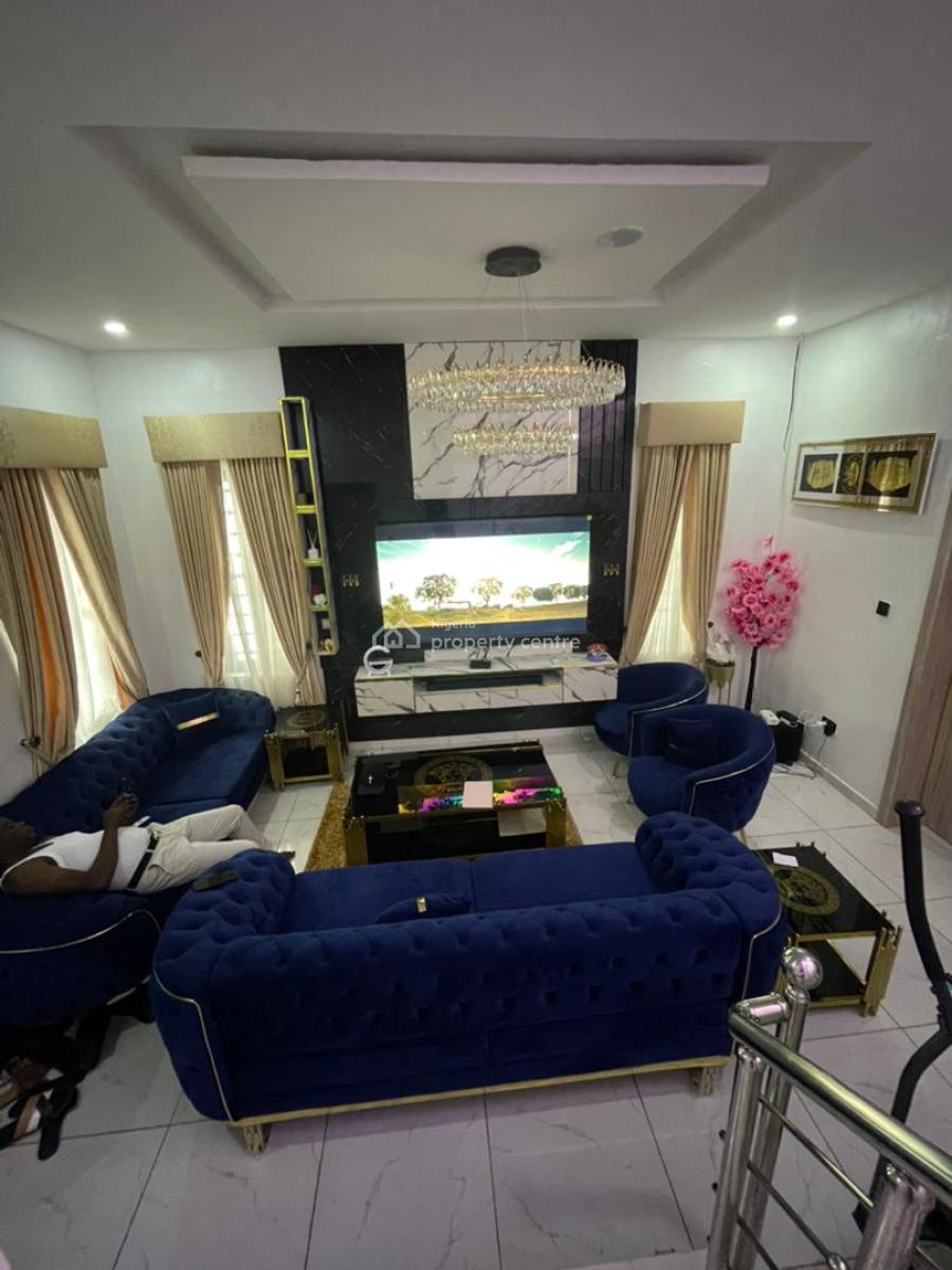 Well Built 3 Bedroom Terraced Duplex in a Serene Top Notch Secure Estate, Lekky County, Ikota, Lekki, Lagos, Terraced Duplex for Sale