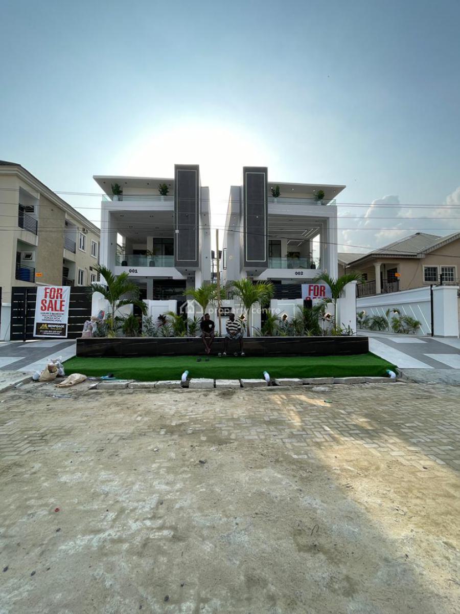 Aesthetically Pleasing Luxury 5 Bedroom Detached Duplex with Pool,bq, Ikota, Lekki, Lagos, Detached Duplex for Sale