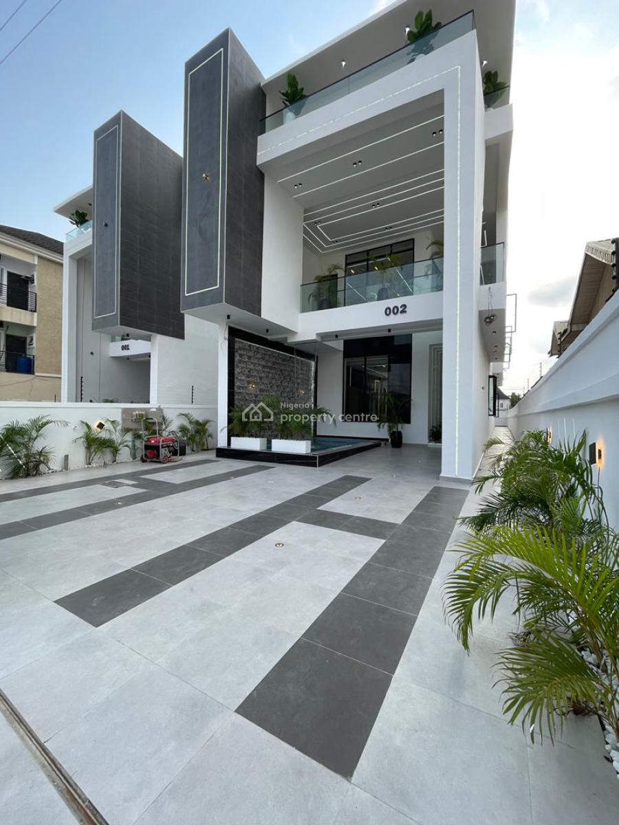 Aesthetically Pleasing Luxury 5 Bedroom Detached Duplex with Pool,bq, Ikota, Lekki, Lagos, Detached Duplex for Sale