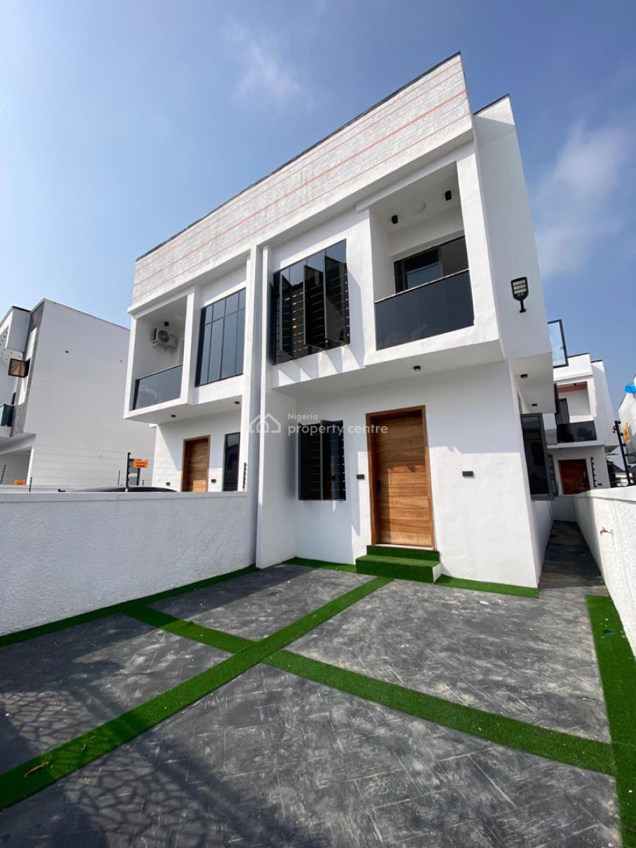 4 Bedroom Semi Detached Duplex with Bq, Gra, Ikota, Lekki, Lagos, Semi-detached Duplex for Sale