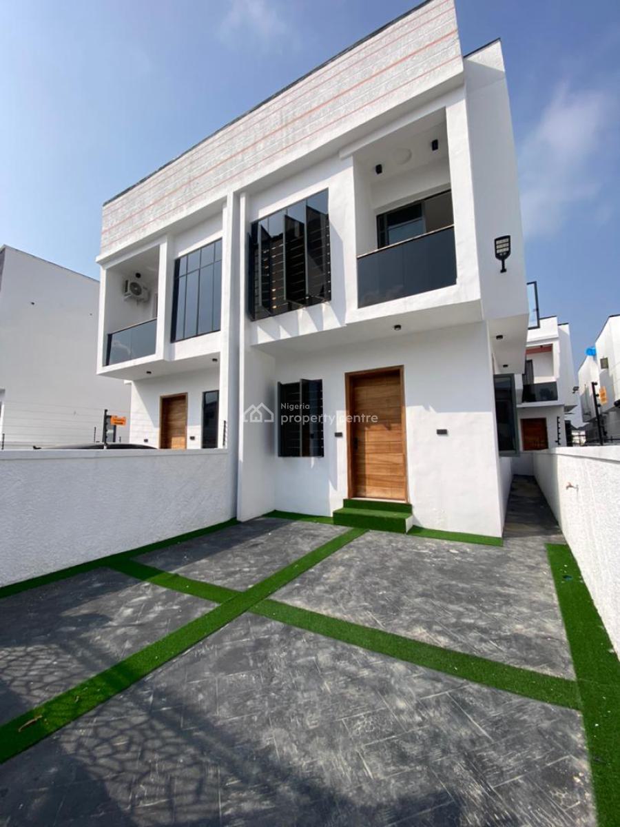 4 Bedroom Semi Detached Duplex with Bq, Gra, Ikota, Lekki, Lagos, Semi-detached Duplex for Sale