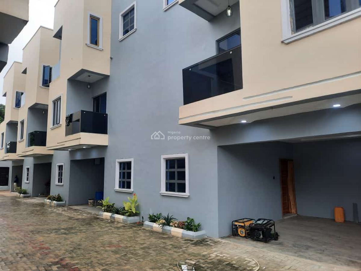a Luxury Built 3 Bedroom Terraced Duplex with a Room Bq, Yaba, Lagos, Terraced Duplex for Sale