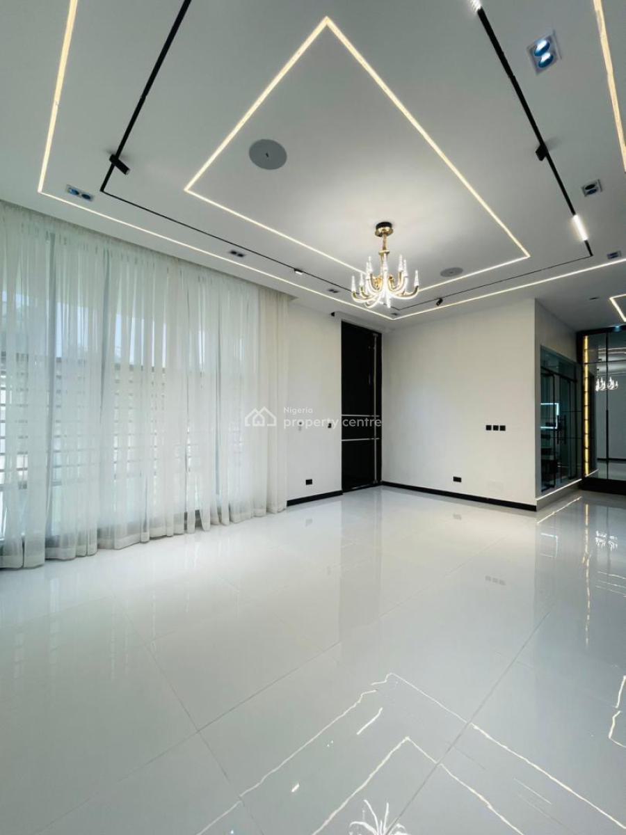 Perfectly Carved Luxury 5 Bedroom Detached Smart Home with Cinema, Gym, Chevron Toll Gate, Lekki, Lagos, Detached Duplex for Sale