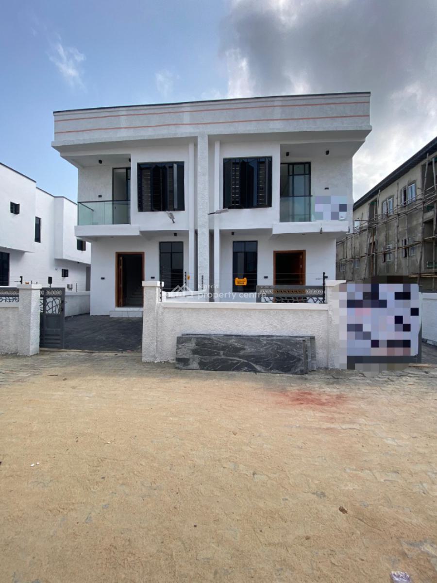 4 Bedroom Semi Detached Duplex with Bq, Ikota, Lekki, Lagos, Semi-detached Duplex for Sale