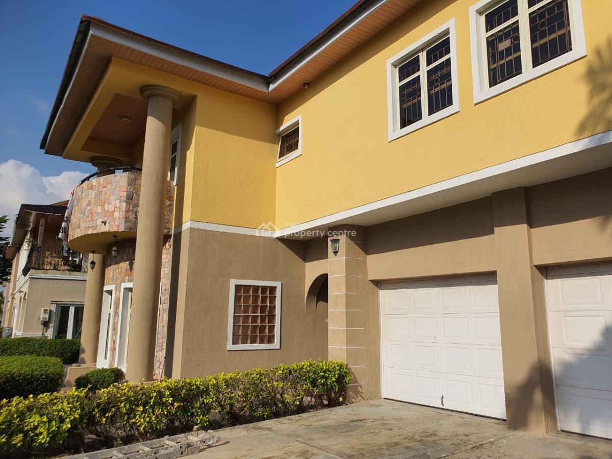 Spacious 5 Bedroom Detached House with 2 Bedroom Bq Sitting on 840sqms, Nicon Town, Lekki, Lagos, Detached Duplex for Sale
