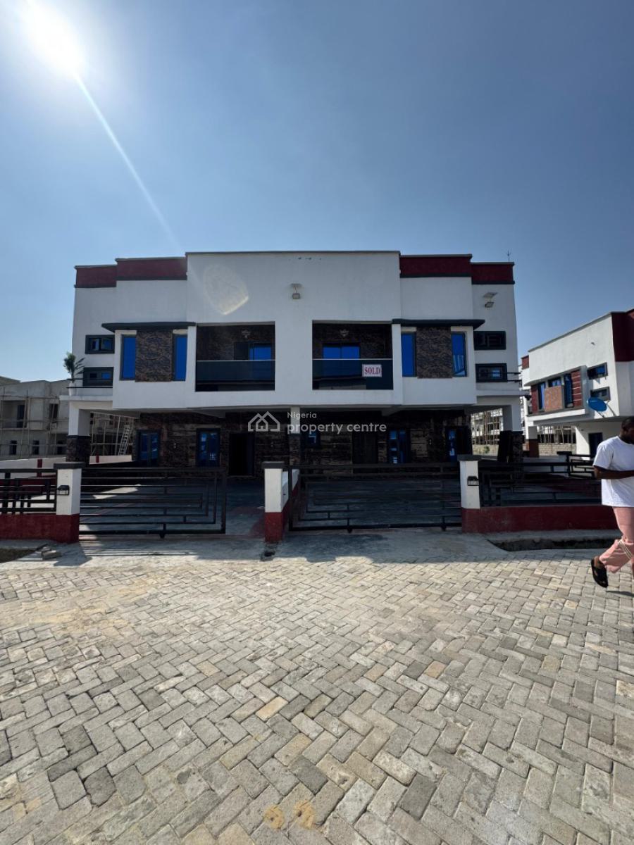 4 Bedroom Semi-detached Duplex with Bq, Chevron Toll Gate, Orchid Road, Lekki, Lagos, Semi-detached Duplex for Sale