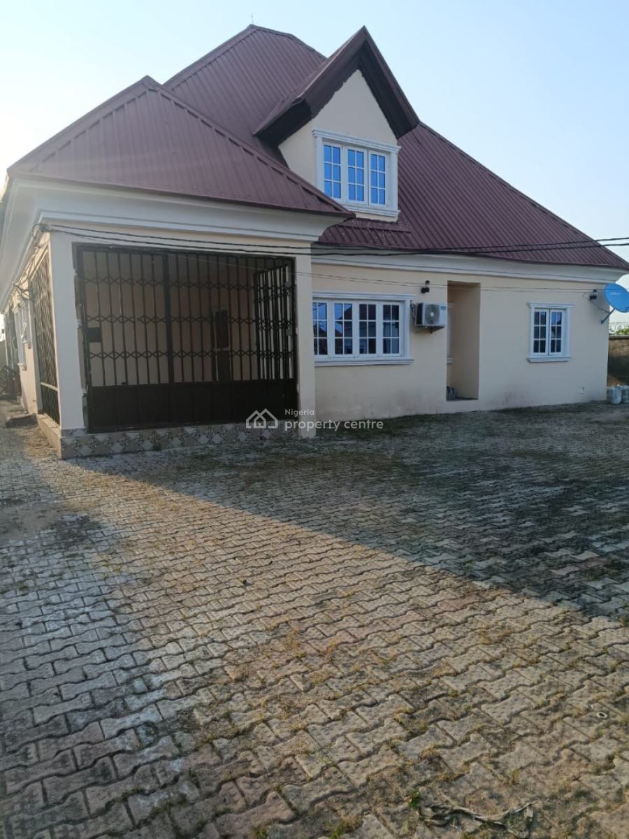a 3-bedroom House with Pent House and a Bq (a Living Room and Bedroom), Off Amac Market, Fha (f.h.a), Lugbe District, Abuja, Detached Bungalow for Sale