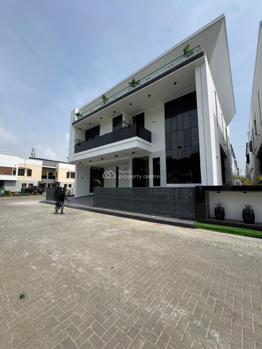Magnificent 5 Bedroom Fully Detached with Private Cinema & Pool, Chevron Toll Gate, Lekki, Lagos, Detached Duplex for Sale