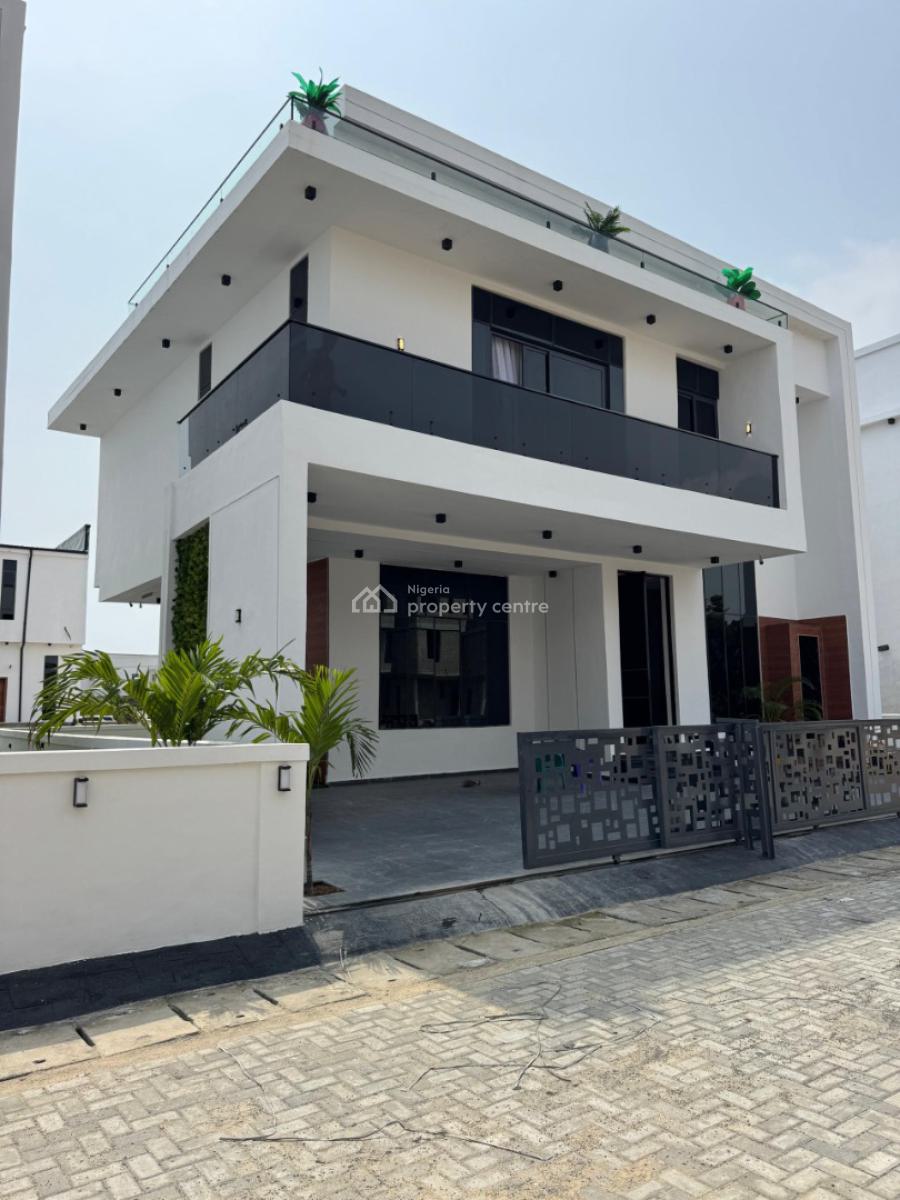 an Impeccable 5 Bedroom Fully Detached with Private Cinema, Chevron Toll Gate, Lekki, Lagos, Detached Duplex for Sale