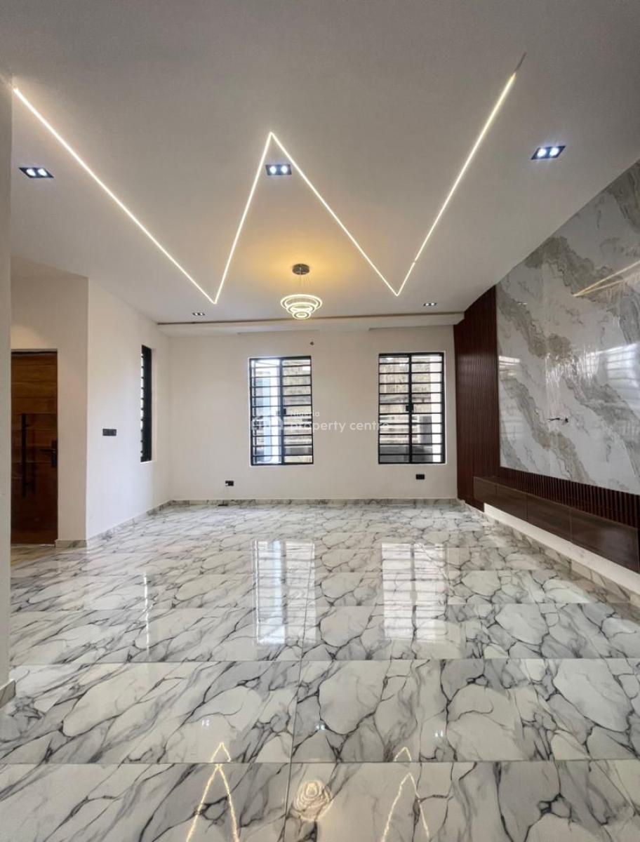 Semi Detached Duplex with Staircase Led Light, Tv Console and Bq, Ajah, Lagos, Semi-detached Duplex for Sale