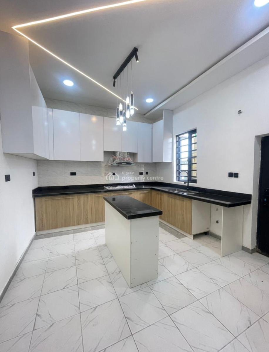 Semi Detached Duplex with Staircase Led Light, Tv Console and Bq, Ajah, Lagos, Semi-detached Duplex for Sale