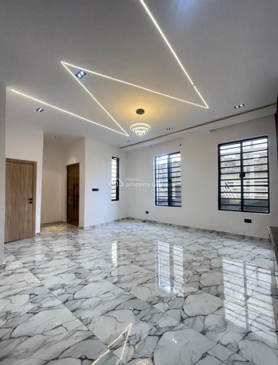 Semi Detached Duplex with Staircase Led Light, Tv Console and Bq, Ajah, Lagos, Semi-detached Duplex for Sale