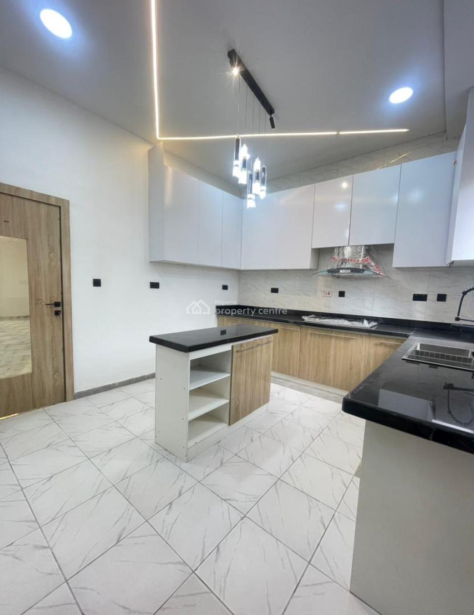 Semi Detached Duplex with Staircase Led Light, Tv Console and Bq, Ajah, Lagos, Semi-detached Duplex for Sale