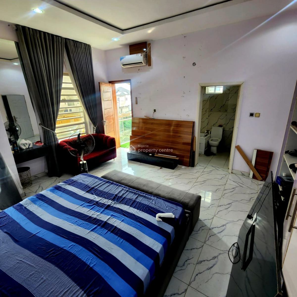 Very Affordable Master Bedroom in a Shared, Ikota Villa Estate, Ikota, Lekki, Lagos, Flat / Apartment for Rent