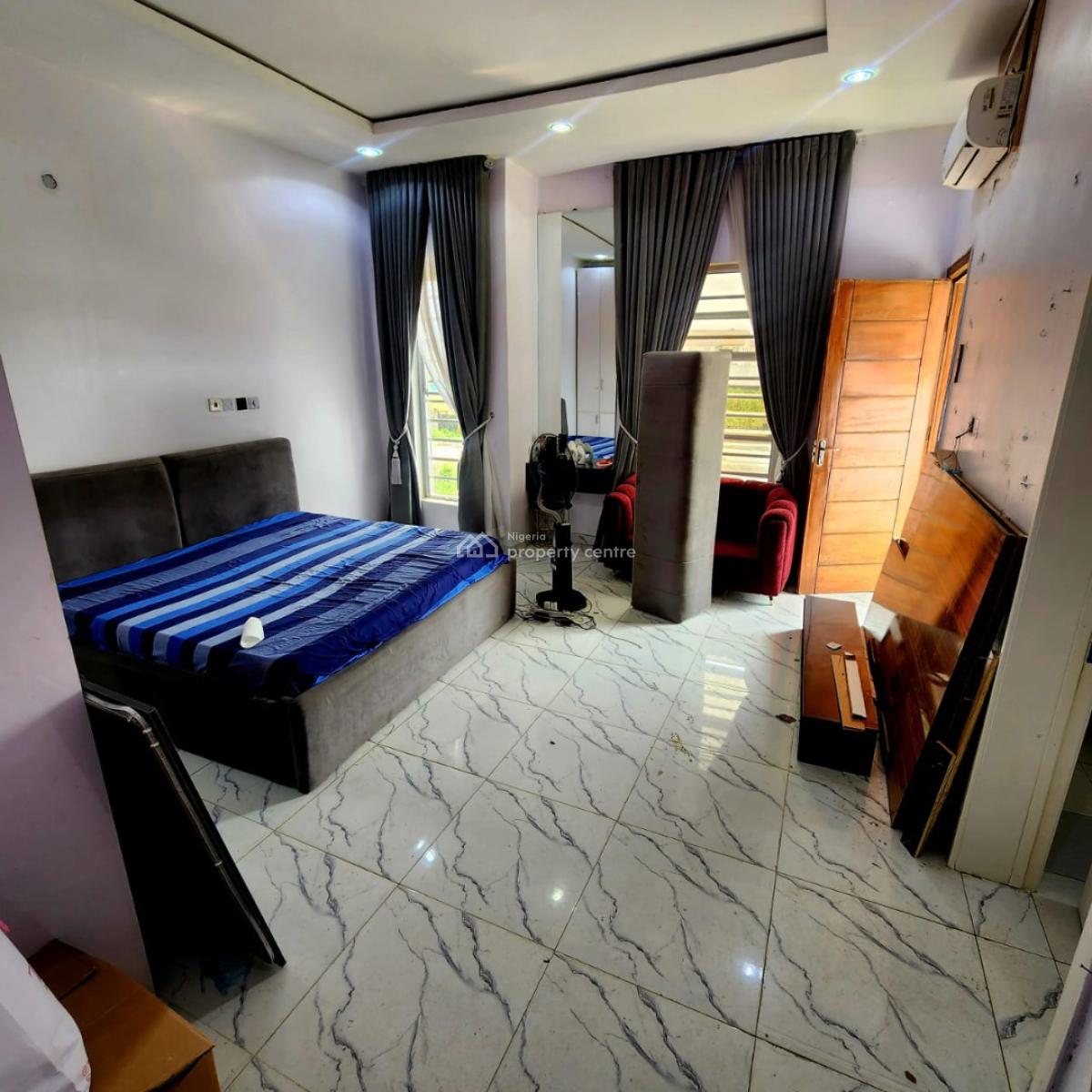 Very Affordable Master Bedroom in a Shared, Ikota Villa Estate, Ikota, Lekki, Lagos, Flat / Apartment for Rent