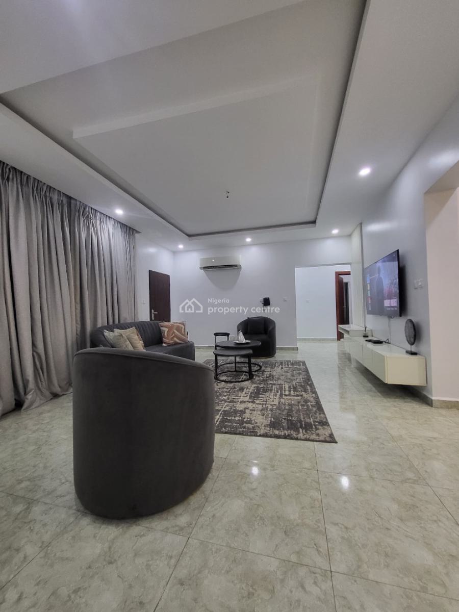 Luxury Smart 3 Bedroom Service and Furnished Apartment, By Treasury House, Garki, Abuja, Flat / Apartment Short Let