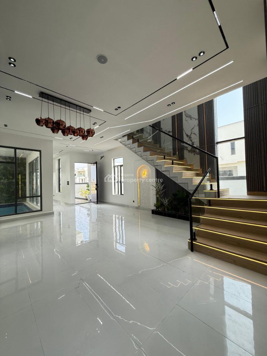 Affordable 5 Bedroom Fully Detached Duplex with Bq, Swimming, Ajah, Lagos, Detached Duplex for Sale