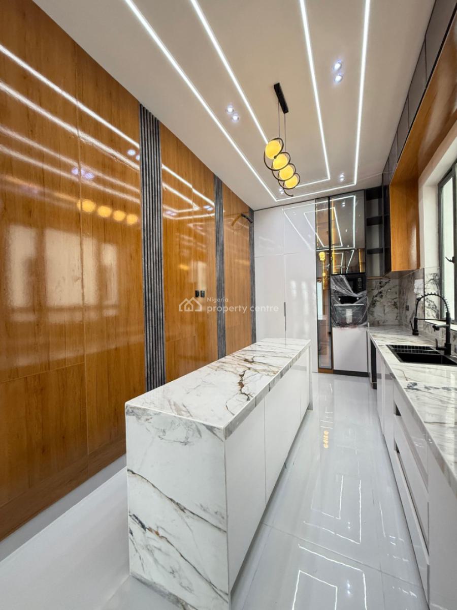 Affordable 5 Bedroom Fully Detached Duplex with Bq, Swimming, Ajah, Lagos, Detached Duplex for Sale