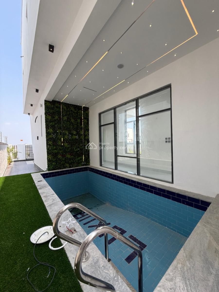 Affordable 5 Bedroom Fully Detached Duplex with Bq, Swimming, Ajah, Lagos, Detached Duplex for Sale