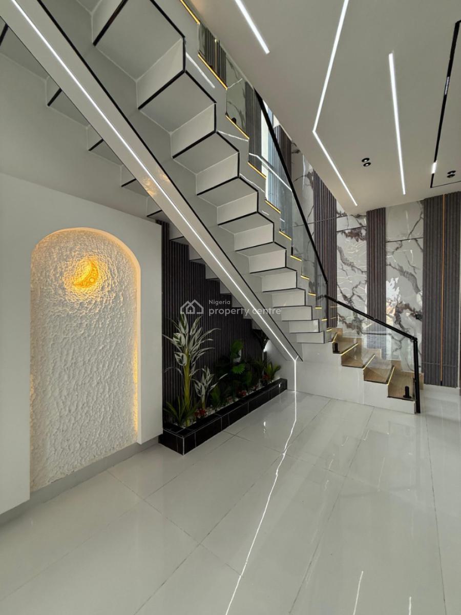 Affordable 5 Bedroom Fully Detached Duplex with Bq, Swimming, Ajah, Lagos, Detached Duplex for Sale