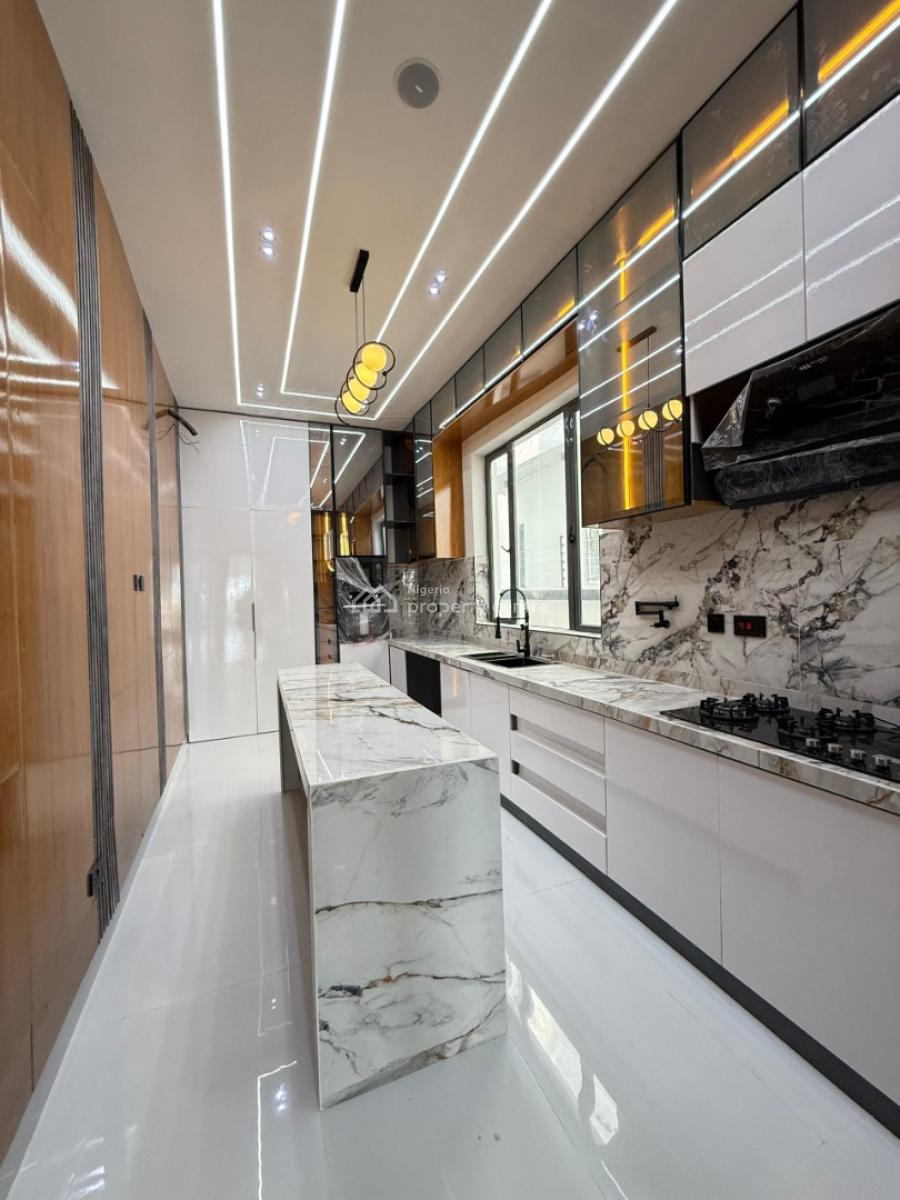 Affordable 5 Bedroom Fully Detached Duplex with Bq, Swimming, Ajah, Lagos, Detached Duplex for Sale