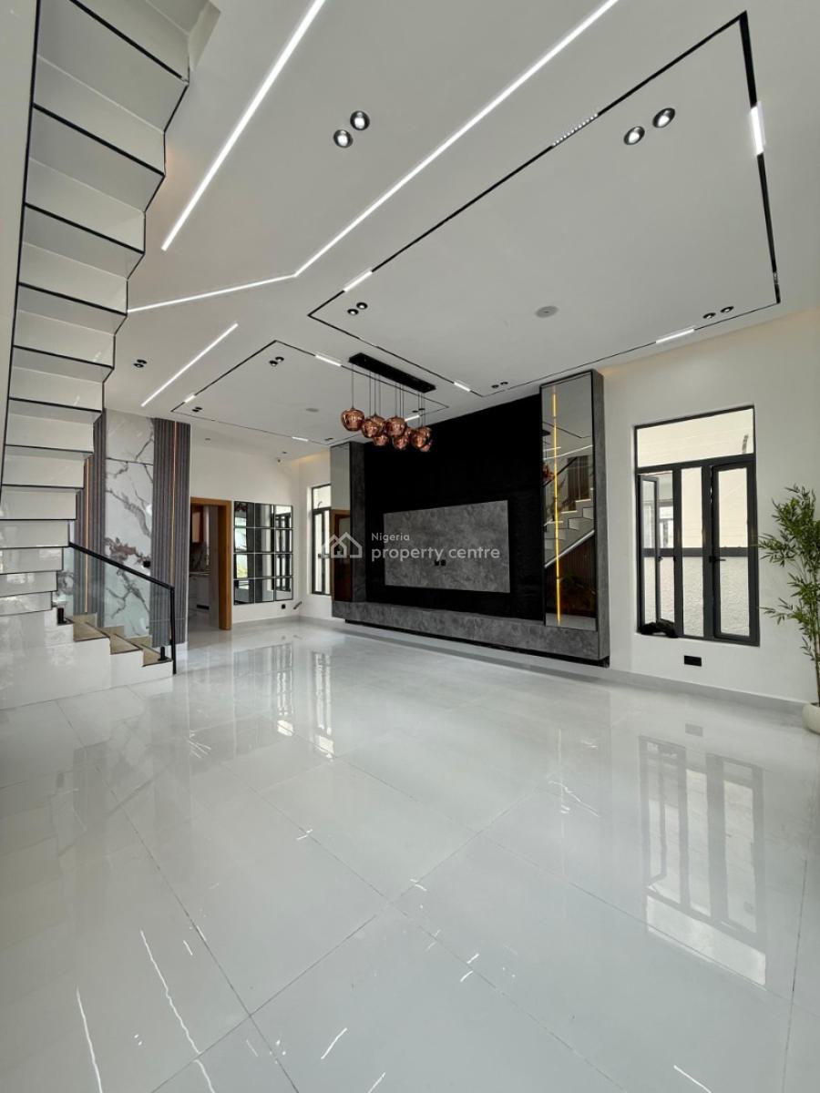 Affordable 5 Bedroom Fully Detached Duplex with Bq, Swimming, Ajah, Lagos, Detached Duplex for Sale