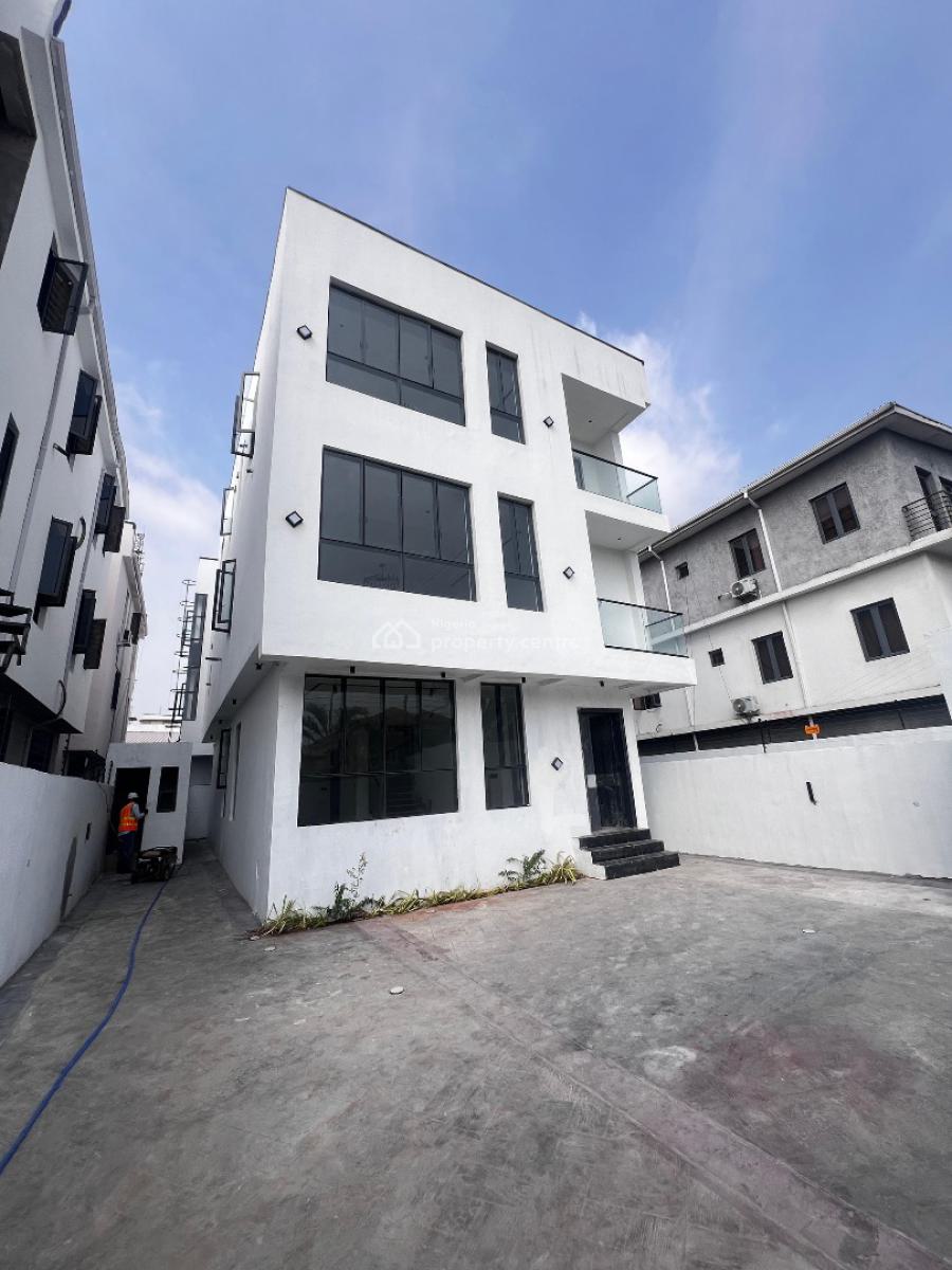 5 Bedroom Automated Detached Duplex with 2 Rooms Bq, Lekki Phase 1, Lekki, Lagos, Detached Duplex for Sale