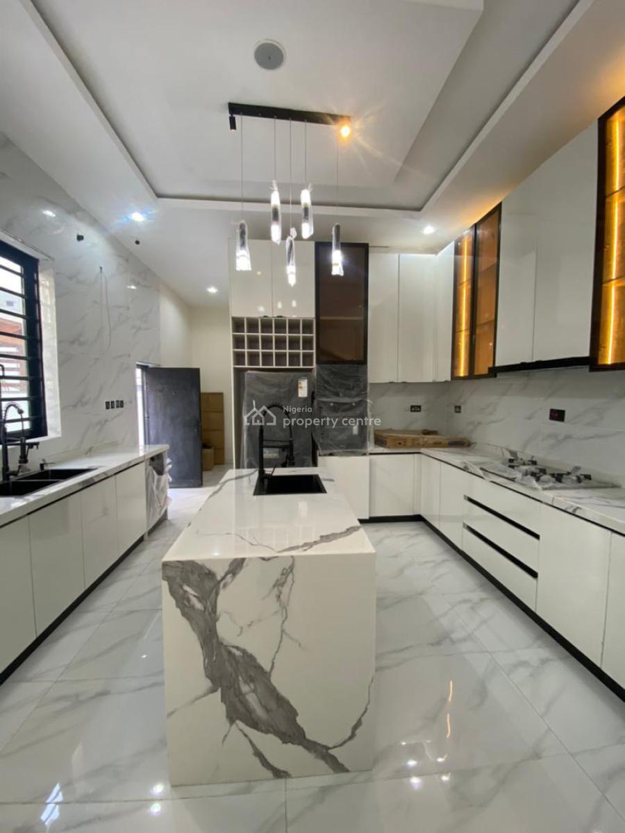 Exquisite 5 Bedroom Duplex with a Bq and a Pool, Ologolo, Lekki, Lagos, House for Sale