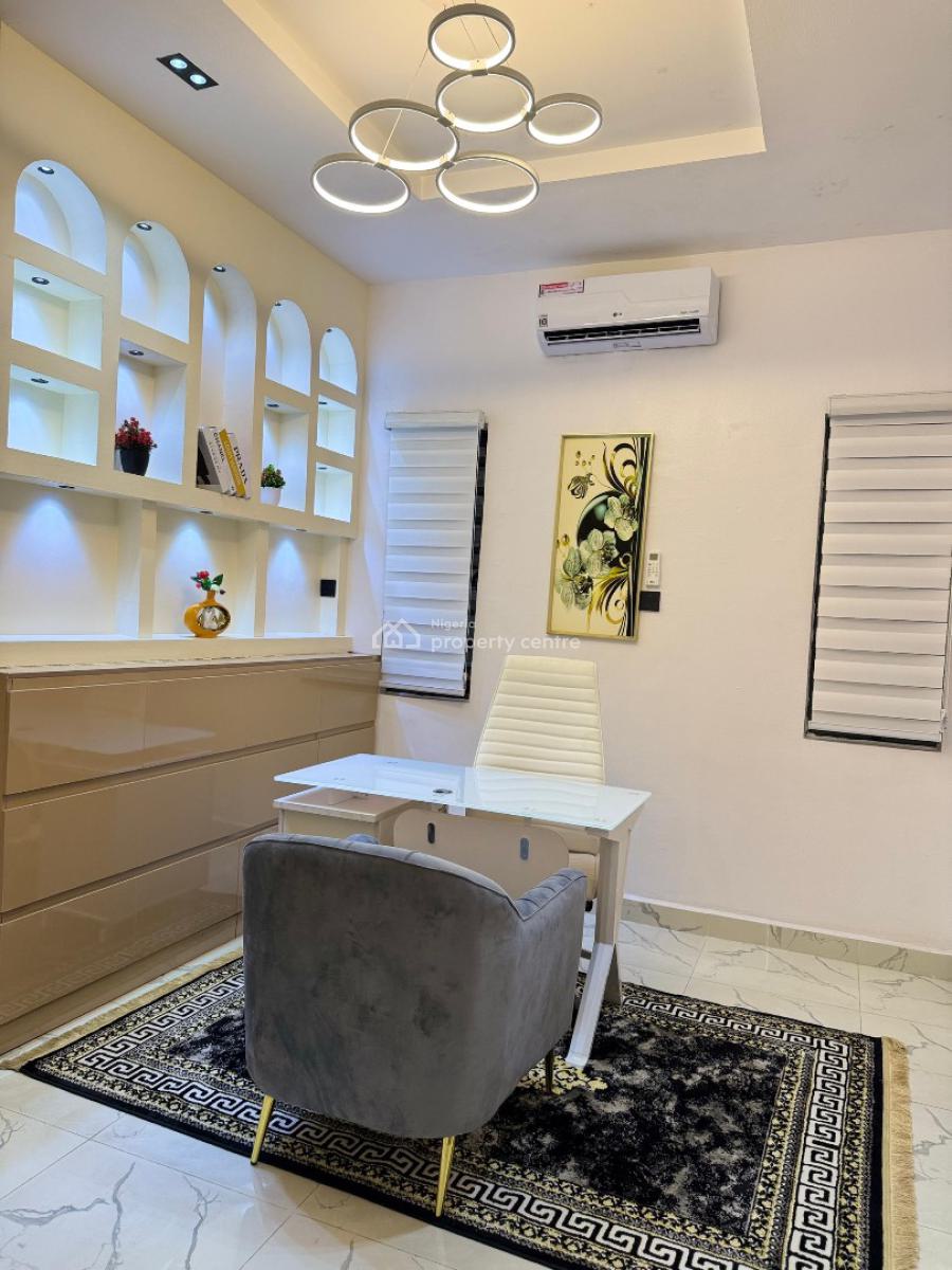 Luxury 3 Bedrooms Semi Detached Duplex with Office Space, Pool and Gym, Citadel View Estate 2.0, Ogombo, Ajah, Lagos, Semi-detached Duplex Short Let