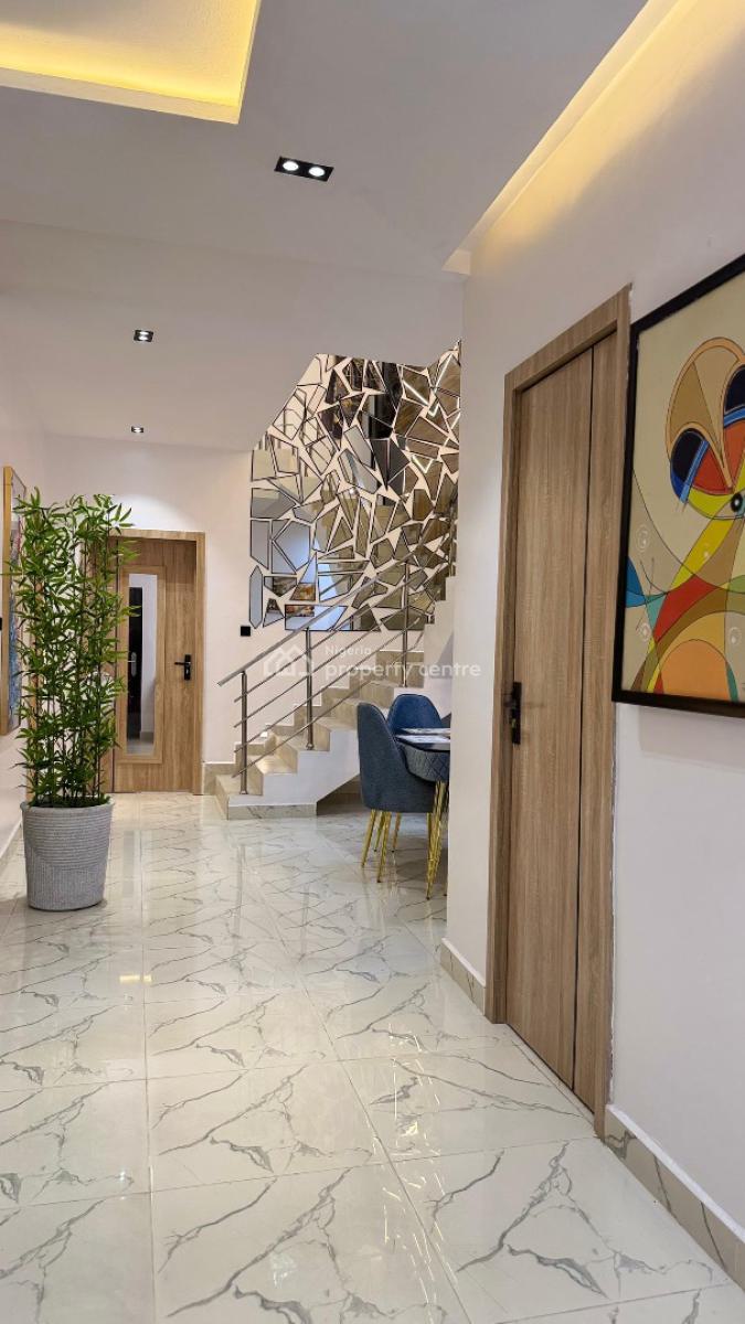 Luxury 3 Bedrooms Semi Detached Duplex with Office Space, Pool and Gym, Citadel View Estate 2.0, Ogombo, Ajah, Lagos, Semi-detached Duplex Short Let