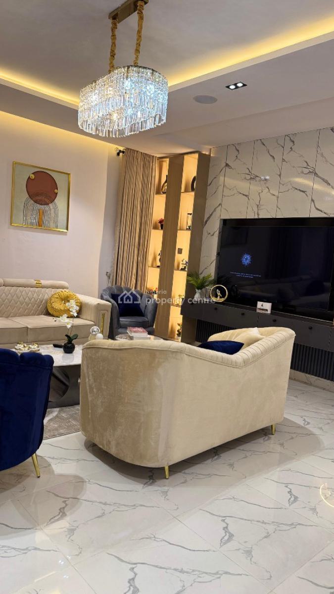 Luxury 3 Bedrooms Semi Detached Duplex with Office Space, Pool and Gym, Citadel View Estate 2.0, Ogombo, Ajah, Lagos, Semi-detached Duplex Short Let