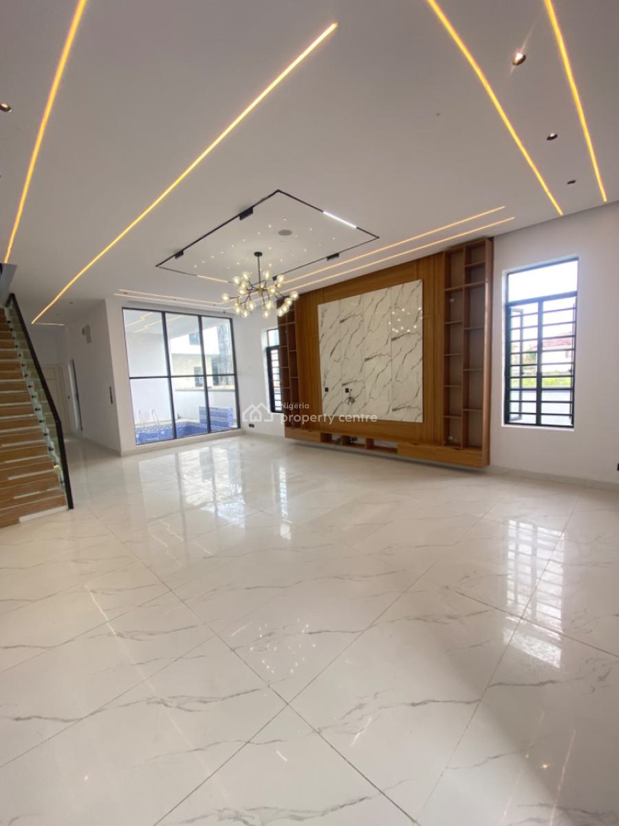 5 Bedroom Fully Detached Duplex with Bq and Pool Available, Vgc, Lekki, Lagos, Detached Duplex for Sale