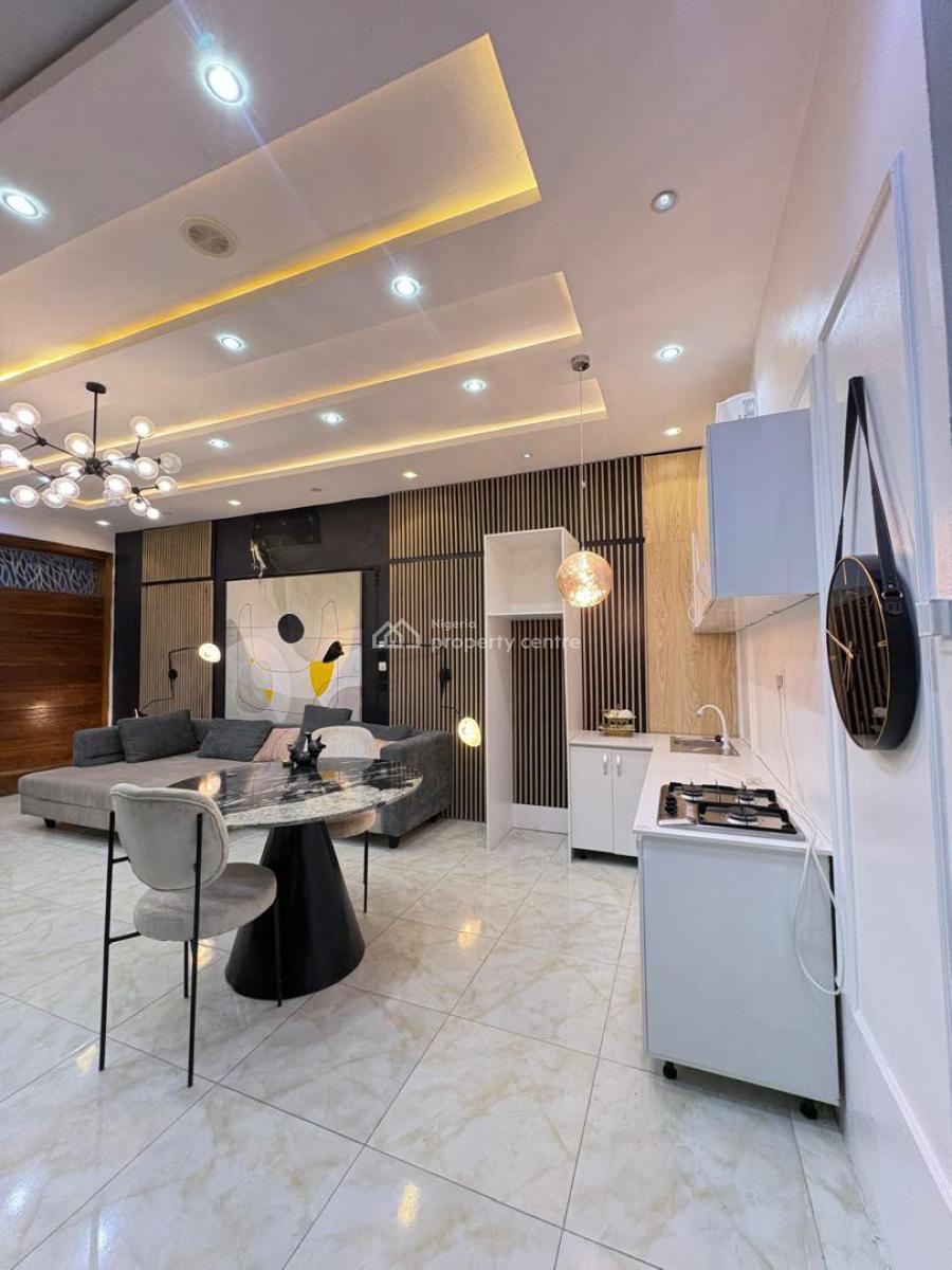 Furnished Studio Apartment, Oral Estate Opposite Chevron, Lekki, Lagos, Self Contain (single Rooms) for Rent