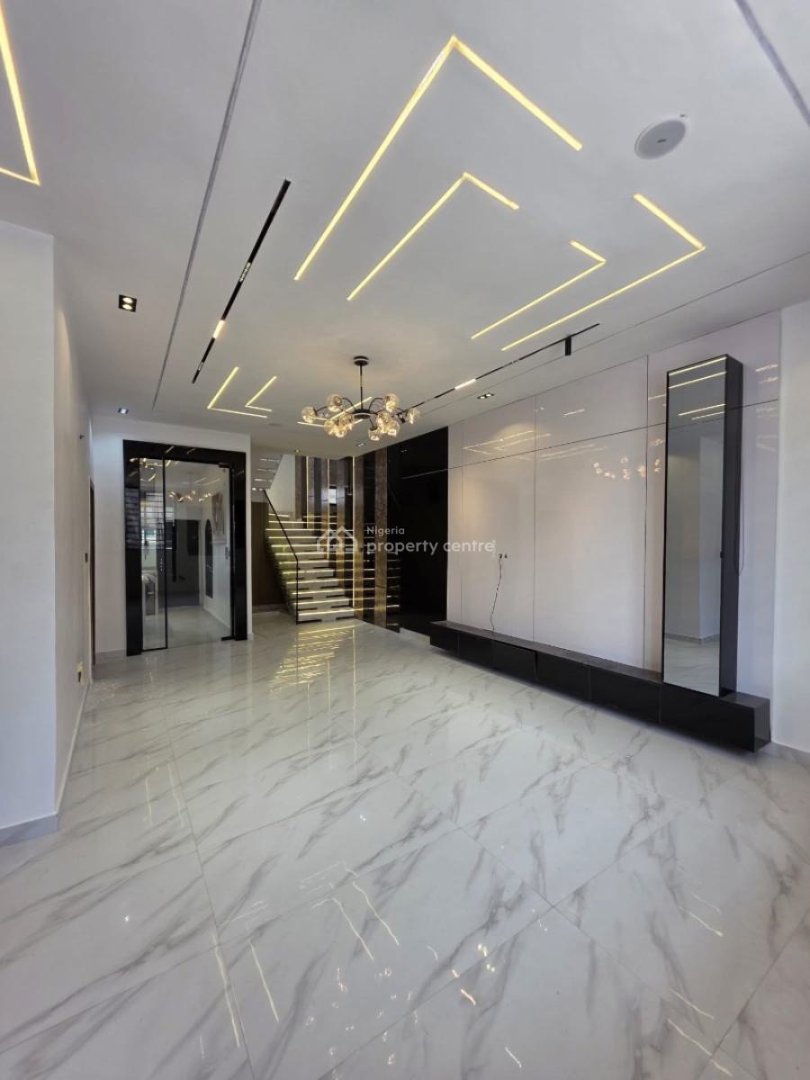 New 4 Bedroom Duplex with Self Compound & Bq, Lekki Phase 2, Lekki, Lagos, Semi-detached Duplex for Sale