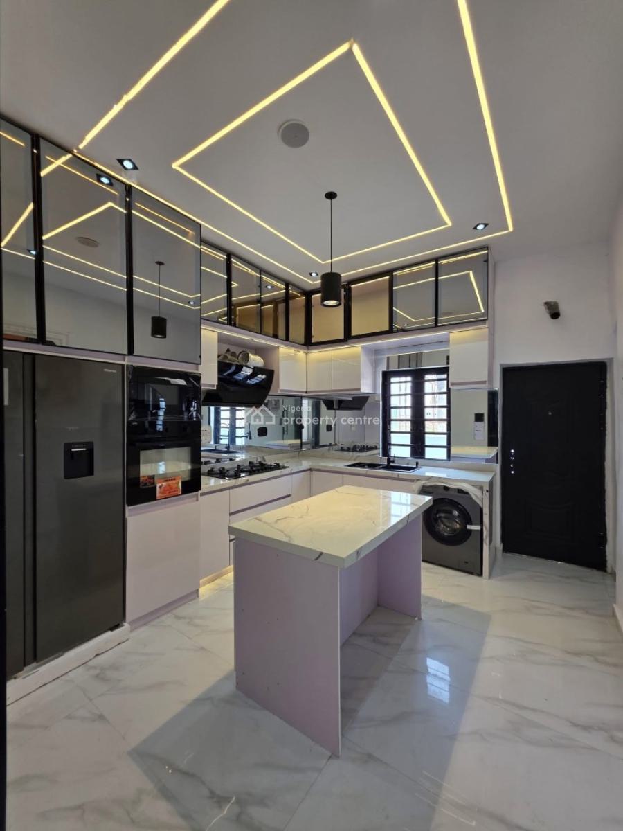 New 4 Bedroom Duplex with Self Compound & Bq, Lekki Phase 2, Lekki, Lagos, Semi-detached Duplex for Sale