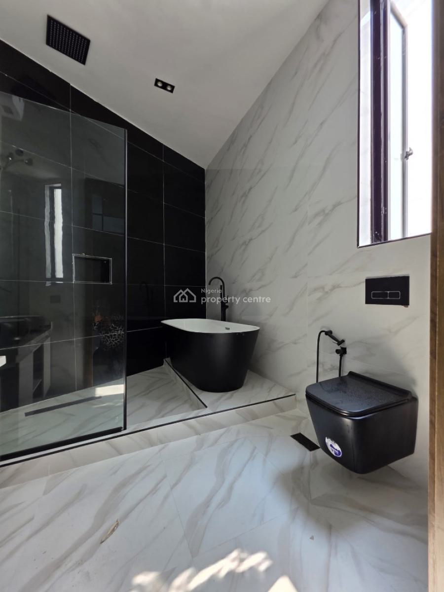 New 4 Bedroom Duplex with Self Compound & Bq, Lekki Phase 2, Lekki, Lagos, Semi-detached Duplex for Sale