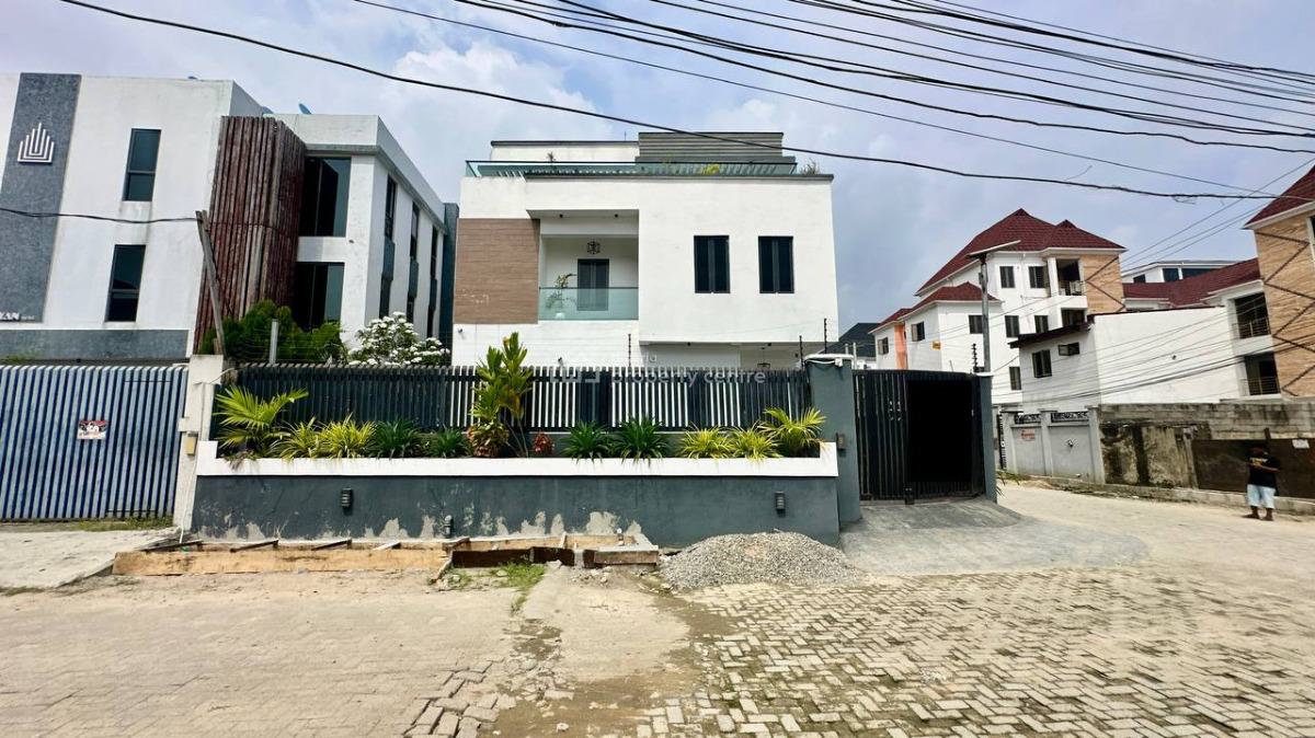 Luxurious 5 Bedroom with Pool, Office & Rooftop Terrace, Chisco, Ikate, Lekki, Lagos, House for Sale