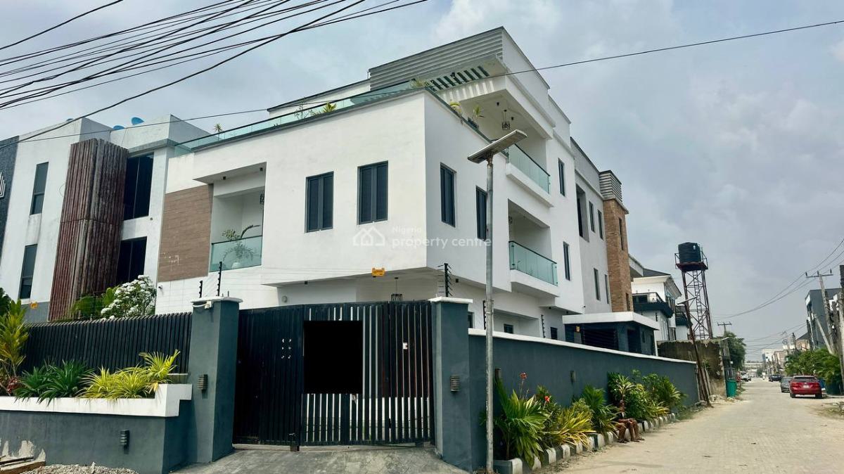 Luxurious 5 Bedroom with Pool, Office & Rooftop Terrace, Chisco, Ikate, Lekki, Lagos, House for Sale