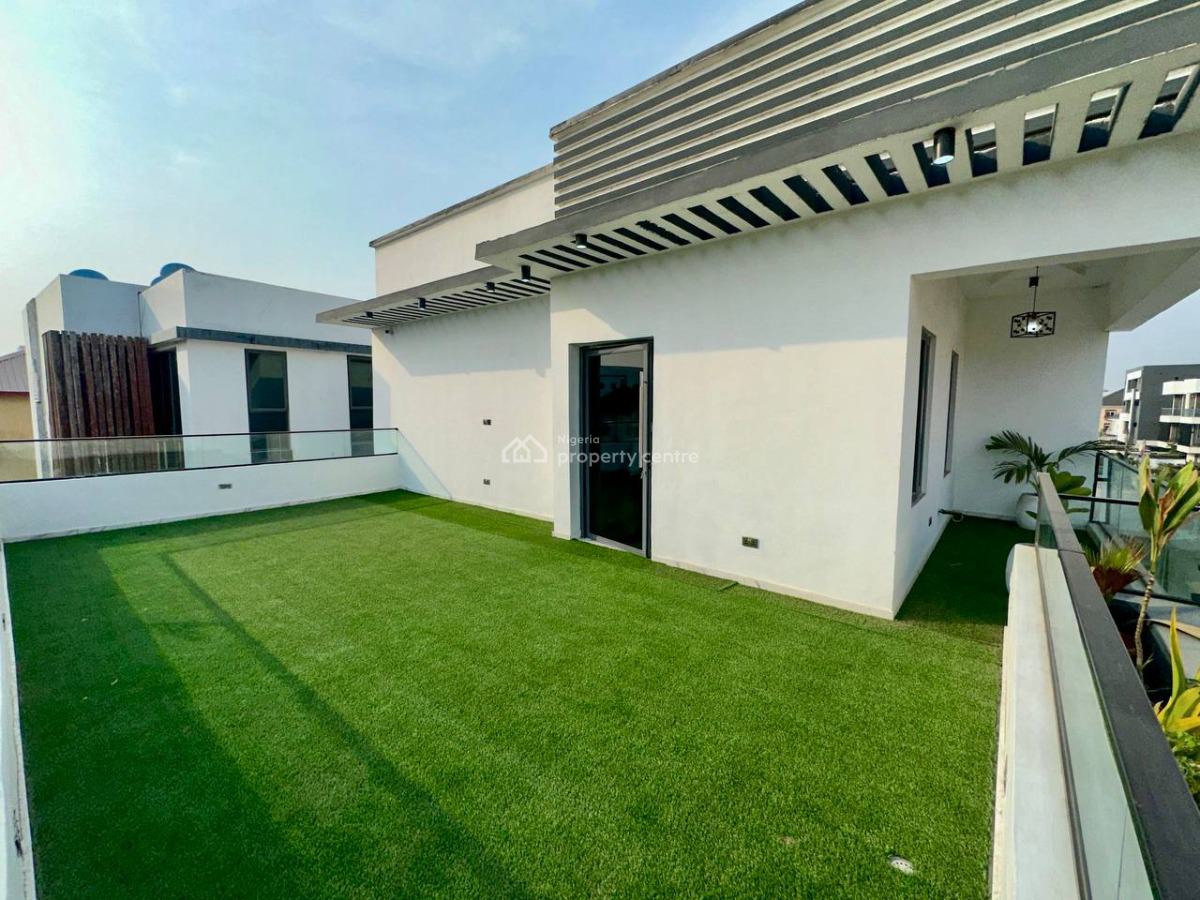 Luxurious 5 Bedroom with Pool, Office & Rooftop Terrace, Chisco, Ikate, Lekki, Lagos, House for Sale