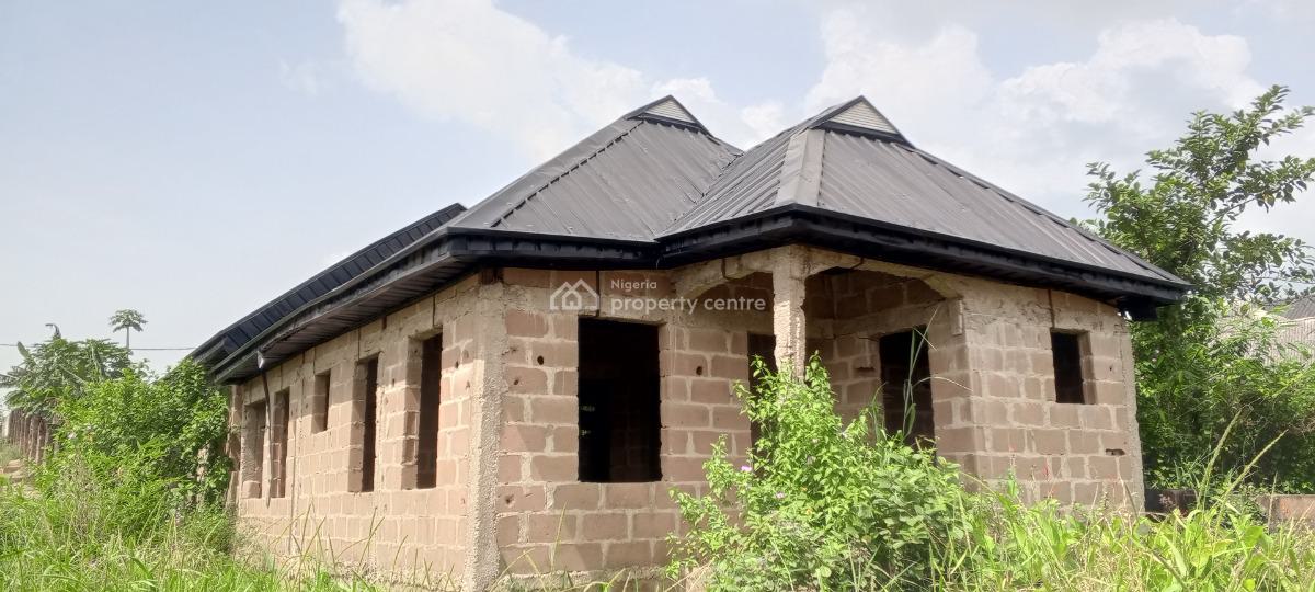 Standard Bungalow of 2 Bedroom Flat with a Mini Flat, Short Drive From Arepo/magboro, Asese, Ibafo, Ogun, Block of Flats for Sale