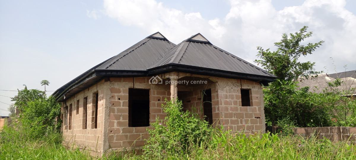 Standard Bungalow of 2 Bedroom Flat with a Mini Flat, Short Drive From Arepo/magboro, Asese, Ibafo, Ogun, Block of Flats for Sale