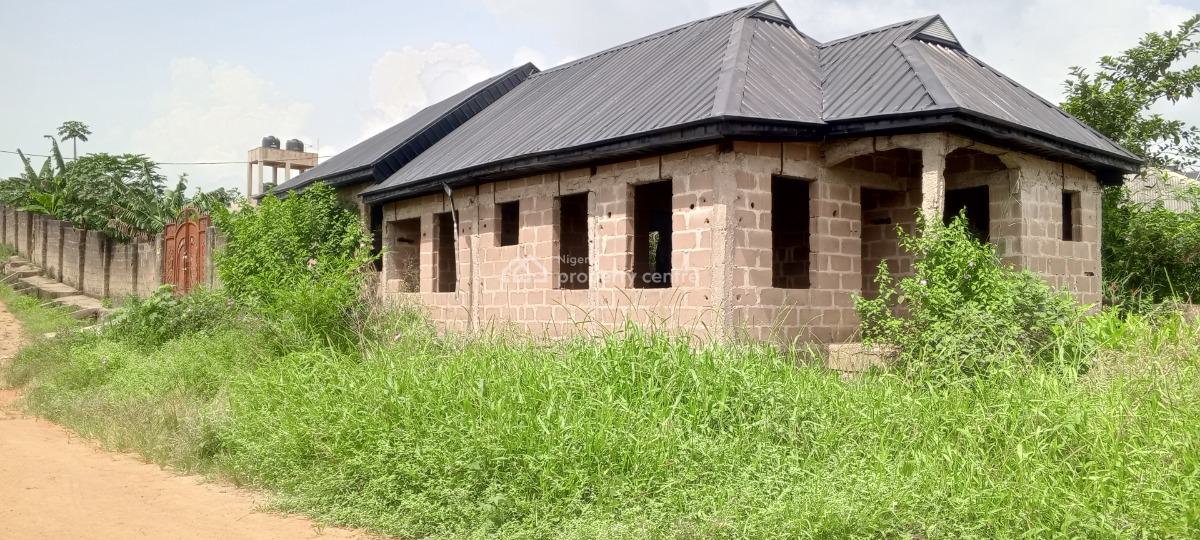 Standard Bungalow of 2 Bedroom Flat with a Mini Flat, Short Drive From Arepo/magboro, Asese, Ibafo, Ogun, Block of Flats for Sale