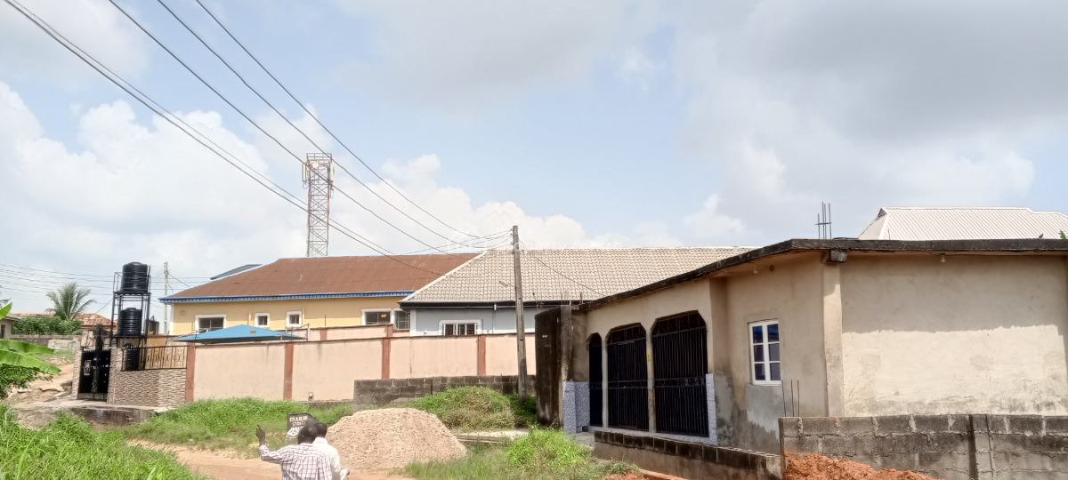Standard Bungalow of 2 Bedroom Flat with a Mini Flat, Short Drive From Arepo/magboro, Asese, Ibafo, Ogun, Block of Flats for Sale