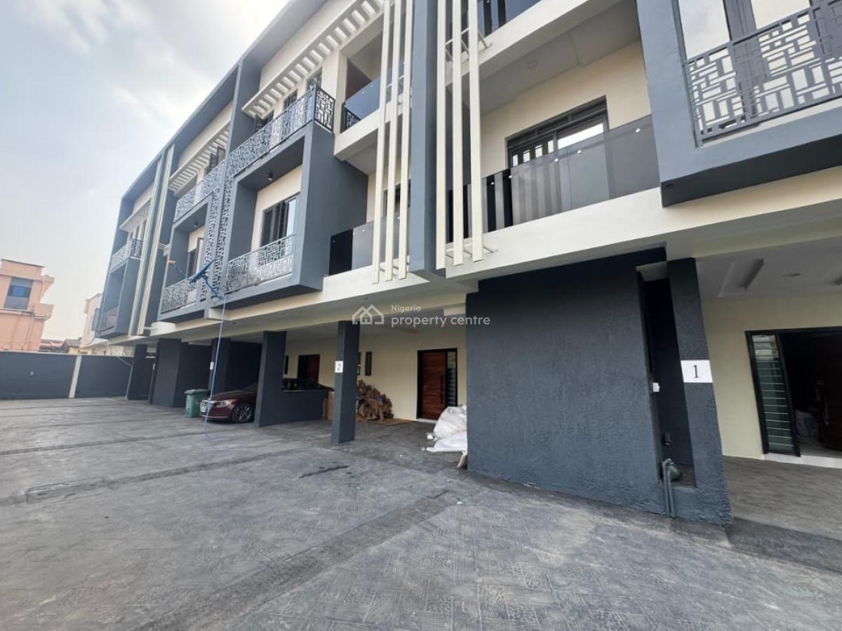 Four Bedroom Terrace Duplex with Bq, Ogba, Ikeja, Lagos, Terraced Duplex for Sale