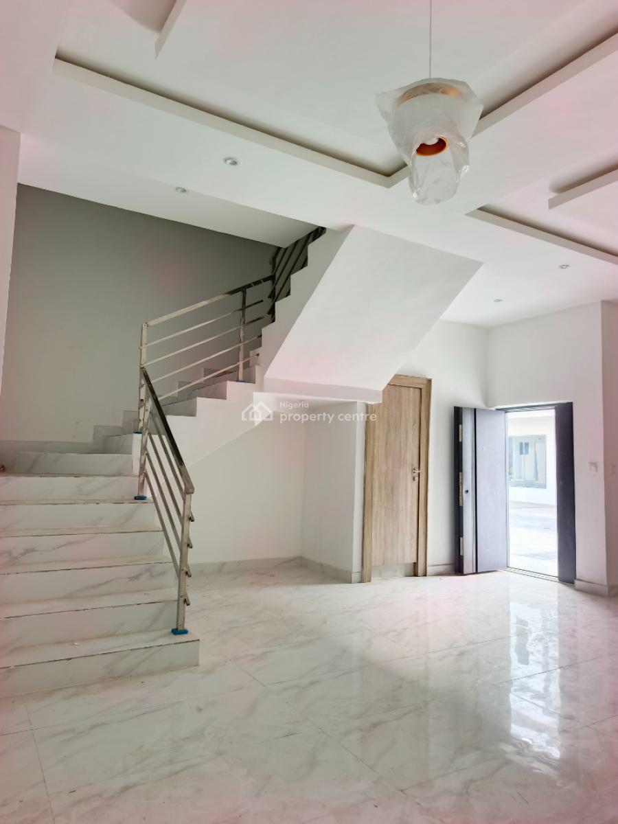 Smart Spacious Newly Built 4 Bedrooms Terraced Duplex, Corner Piece, Abraham Adesanya Axis, Ajah, Lagos, Terraced Duplex for Sale