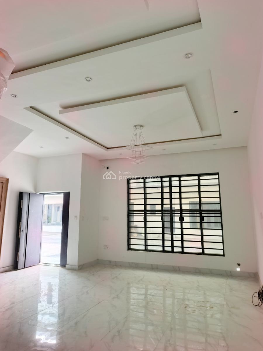Smart Spacious Newly Built 4 Bedrooms Terraced Duplex, Corner Piece, Abraham Adesanya Axis, Ajah, Lagos, Terraced Duplex for Sale