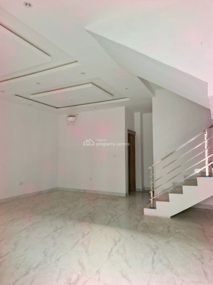 Smart Spacious Newly Built 4 Bedrooms Terraced Duplex, Corner Piece, Abraham Adesanya Axis, Ajah, Lagos, Terraced Duplex for Sale
