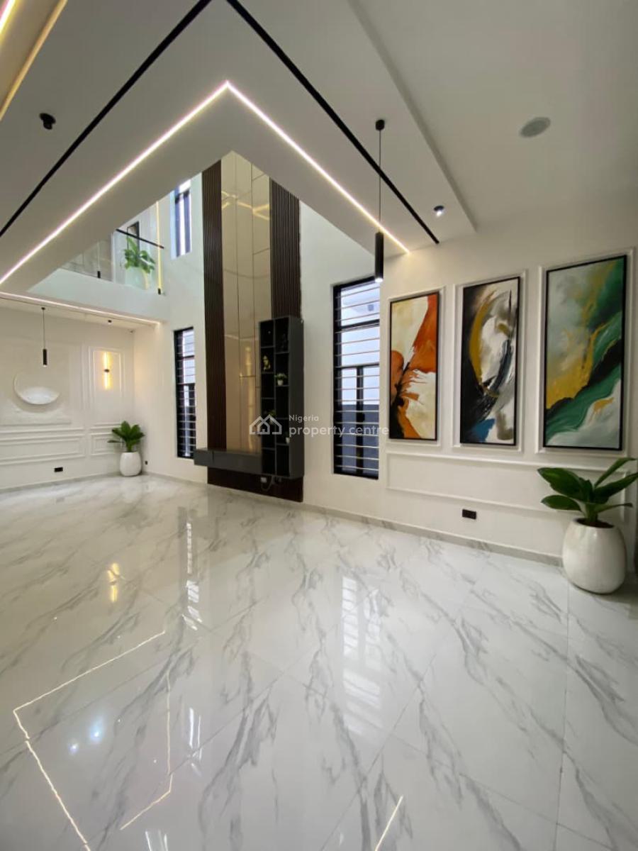 a Nicely Built 5 Bedroom Fully Detached Duplex - Bq, Ajah, Lagos, Detached Duplex for Sale