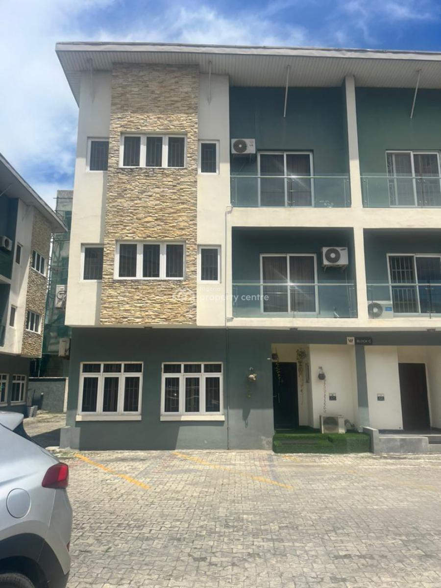 a 4 Bedroom Duplex, By Richmond, Ikate, Lekki, Lagos, Semi-detached Duplex for Rent