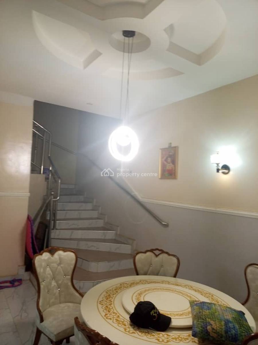 Neatly Used 4 Bedroom Detached House with Bq, Fagba, Agege, Lagos, Detached Duplex for Sale